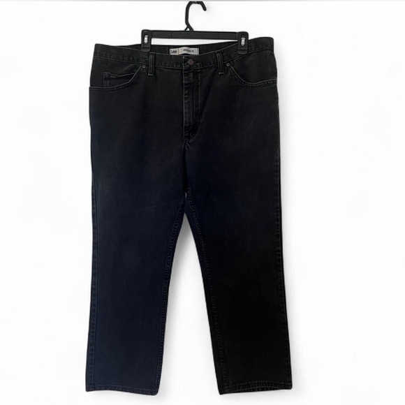 Lee’s Regular Fit Men's Black Jeans - Picture 1 of 6